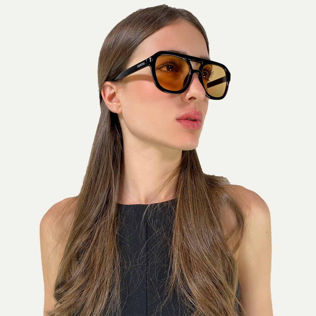 Occhiali Lenti Colorate Occhiali Da Sole Uomo Arancioni Occhiali